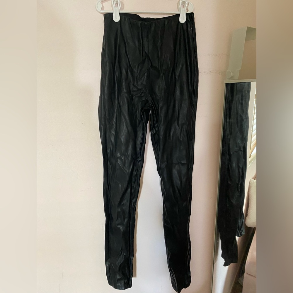 BLANK NYC faux leather pants, size 26